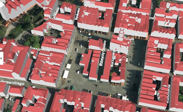 Miejski model 3D miasta Poznania