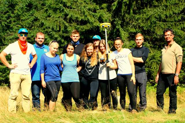 Obóz pomiarowy studentów z KNG "Dahlta" w Tatrach (fot. Kacper Widuch)
