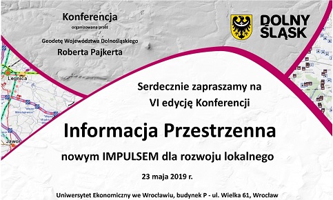 VI edycja Konferencji "Informacja Przestrzenna nowym IMPULSEM dla rozwoju lokalnego"