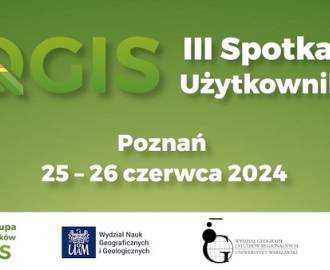 III Spotkanie użytkowników QGIS  odbędzie się w czerwcu w Poznaniu
