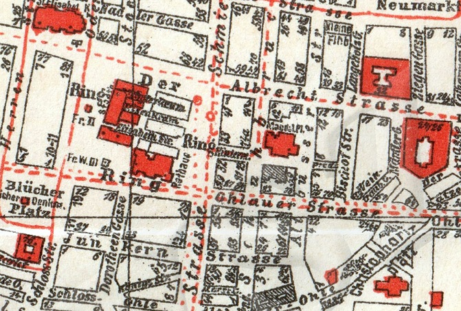 Kilkaset skanów historycznych planów miast w Archiwum Map WIG