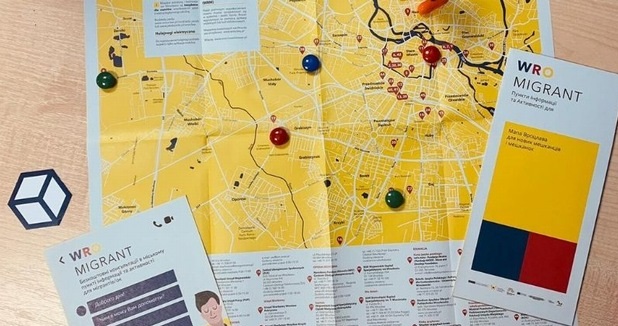 Wrocław ma mapę dla migrantów
