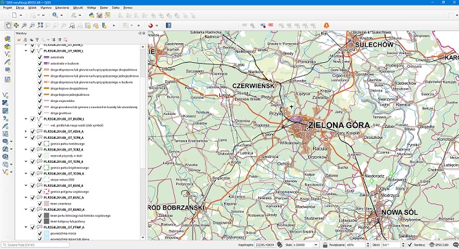 Geoportal.gov.pl: Zaktualizowane zbiory BDOO dostępne do pobrania