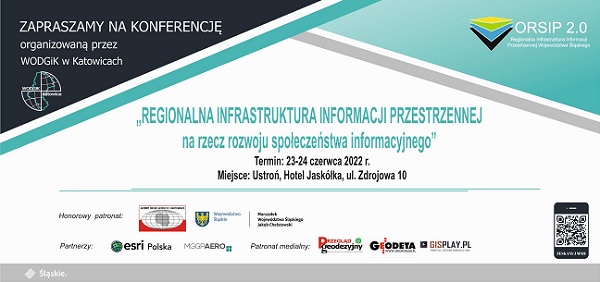 WODGiK w Katowicach zaprasza na konferencję dotyczącą informacji przestrzennej