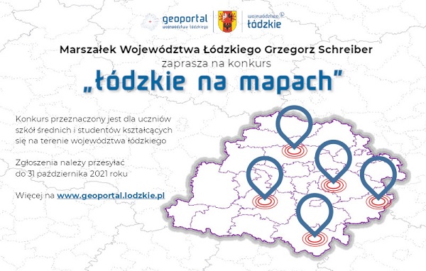 Konkurs „Łódzkie na mapach 2023”
