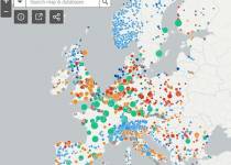 Mapa infrastruktury energetycznej w UE