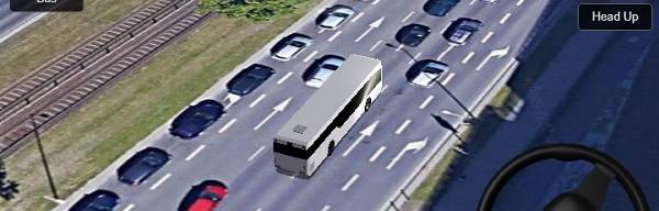 Symulator jazdy na Mapach Google