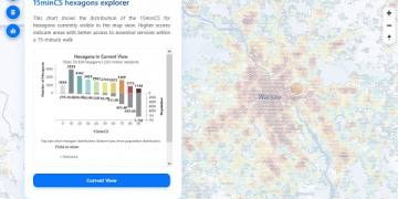 Jak bardzo „15-minutowe” są europejskie miasta? Nowa interaktywna mapa daje odpowiedź